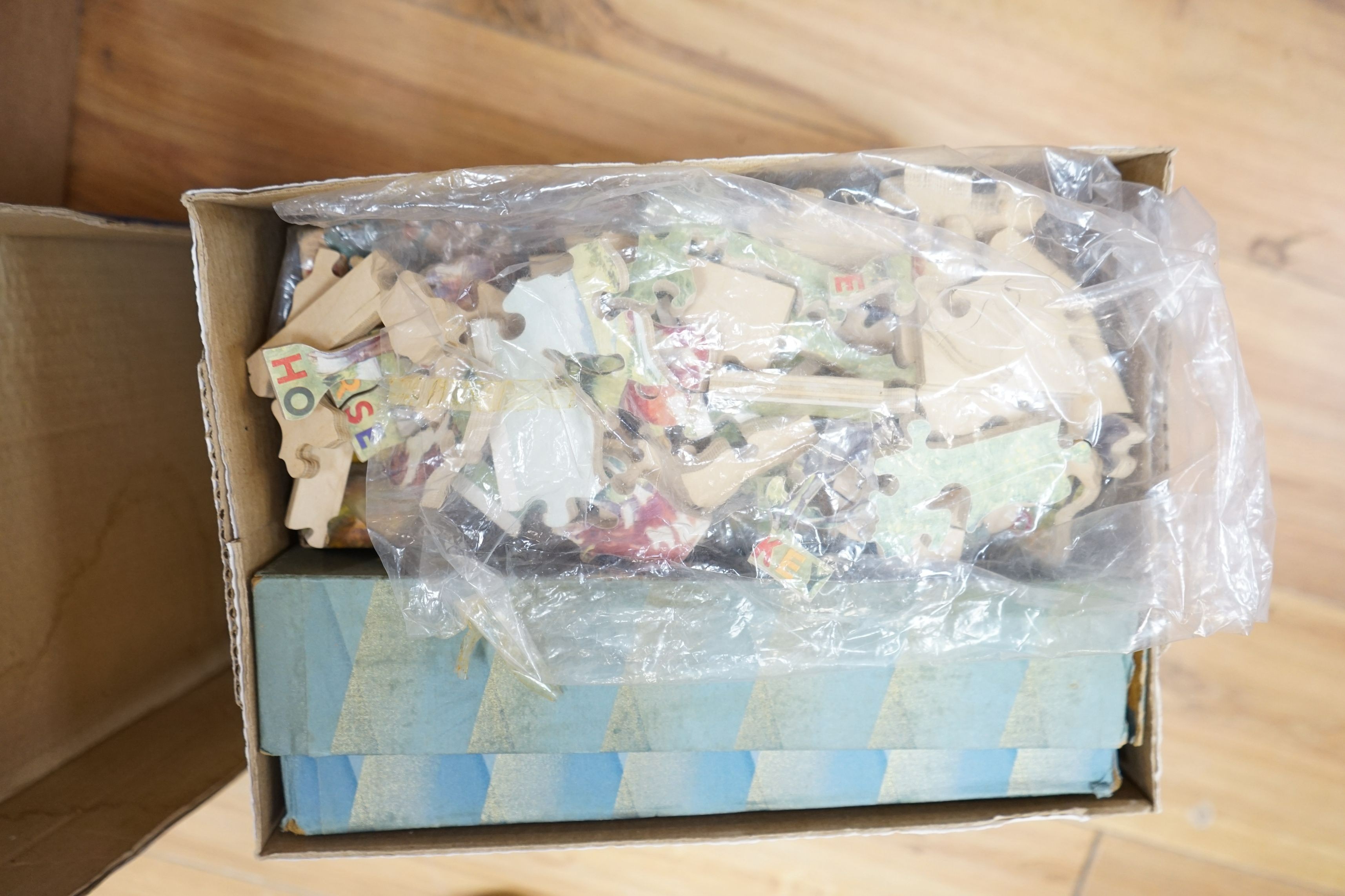 A mixed collection board games, cards etc